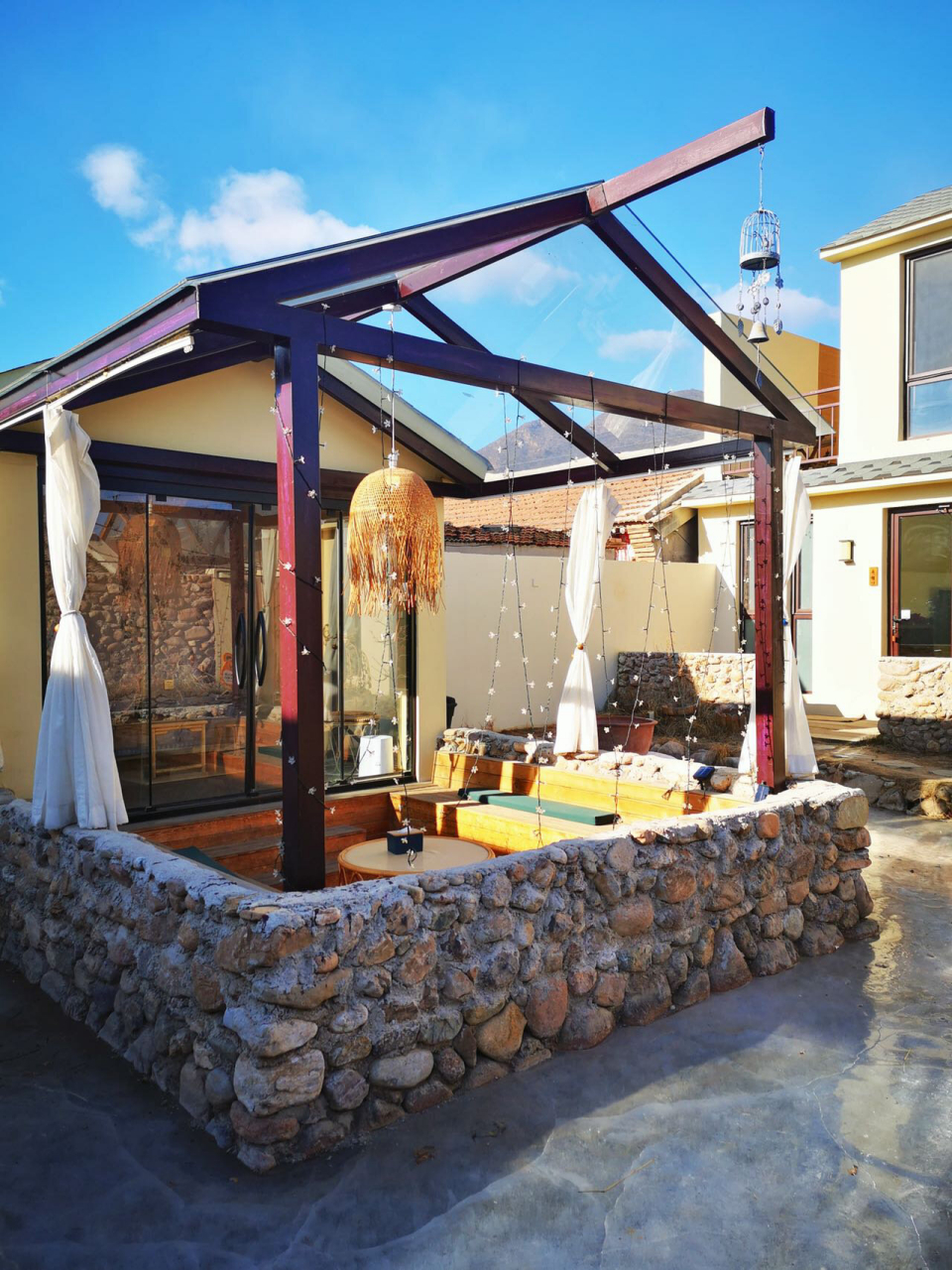 延庆龙庆峡超美民宿  在北京,冬天最惬意的事情莫过于泡一个暖暖的