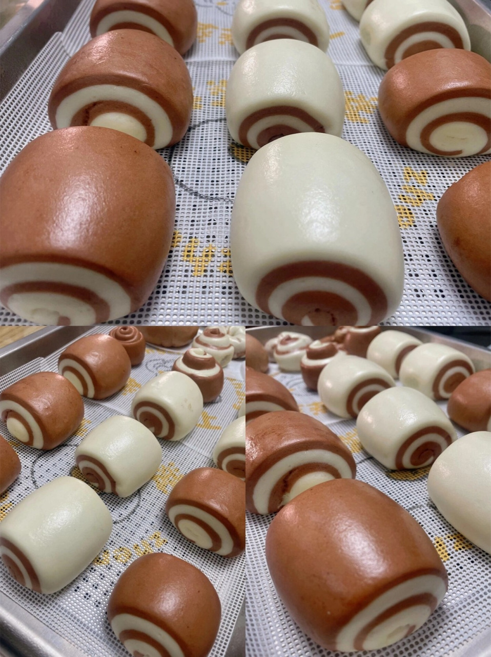 93我刚做的可可牛奶馒头,可可的香气,让你在减肥时也能尽情享受