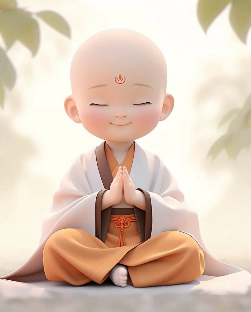 小和尚图片