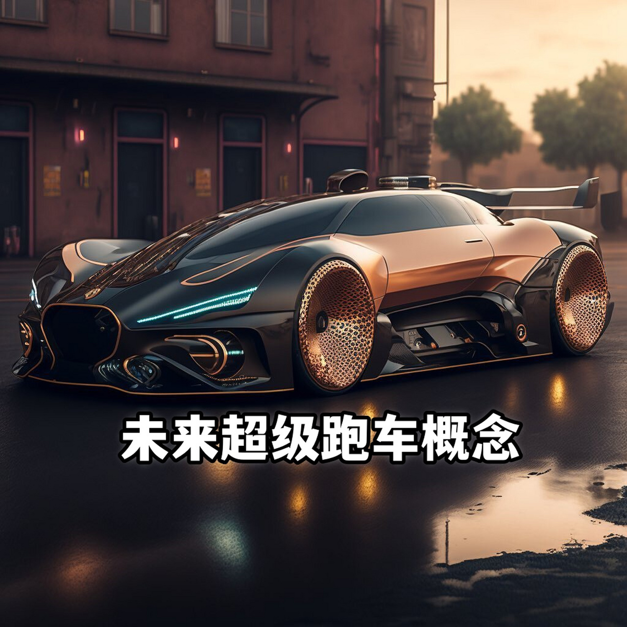 未来超级跑车概念,那可是我内心深处一直燃烧的