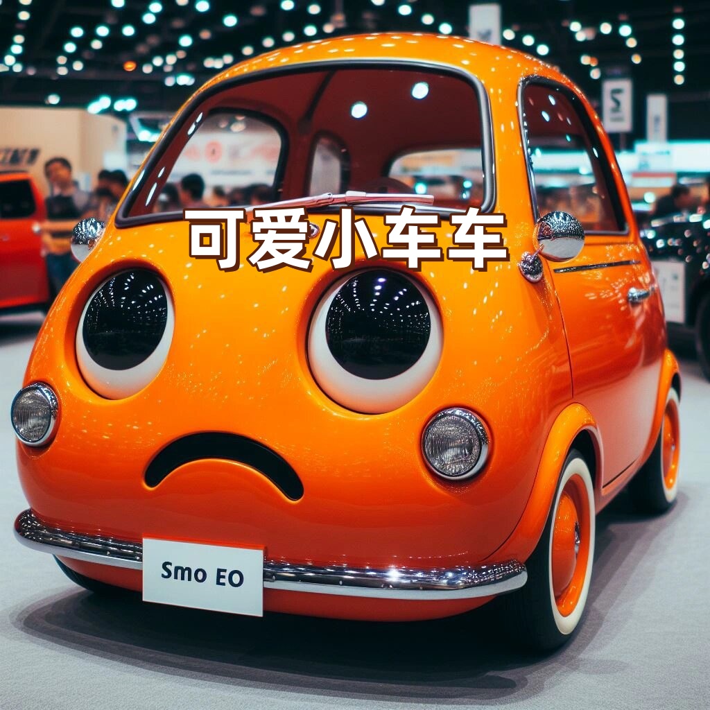 而且你知道吗?这辆小车车还有情绪呢!