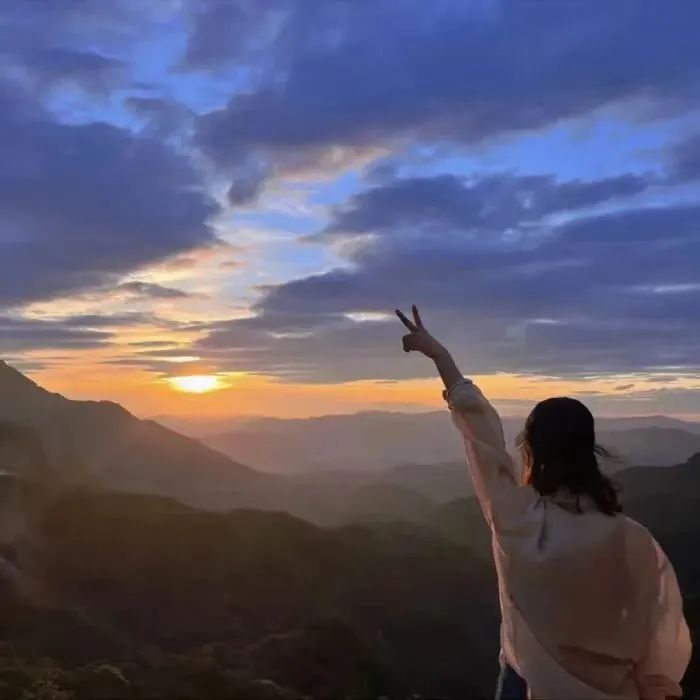 人和风景图片头像图片