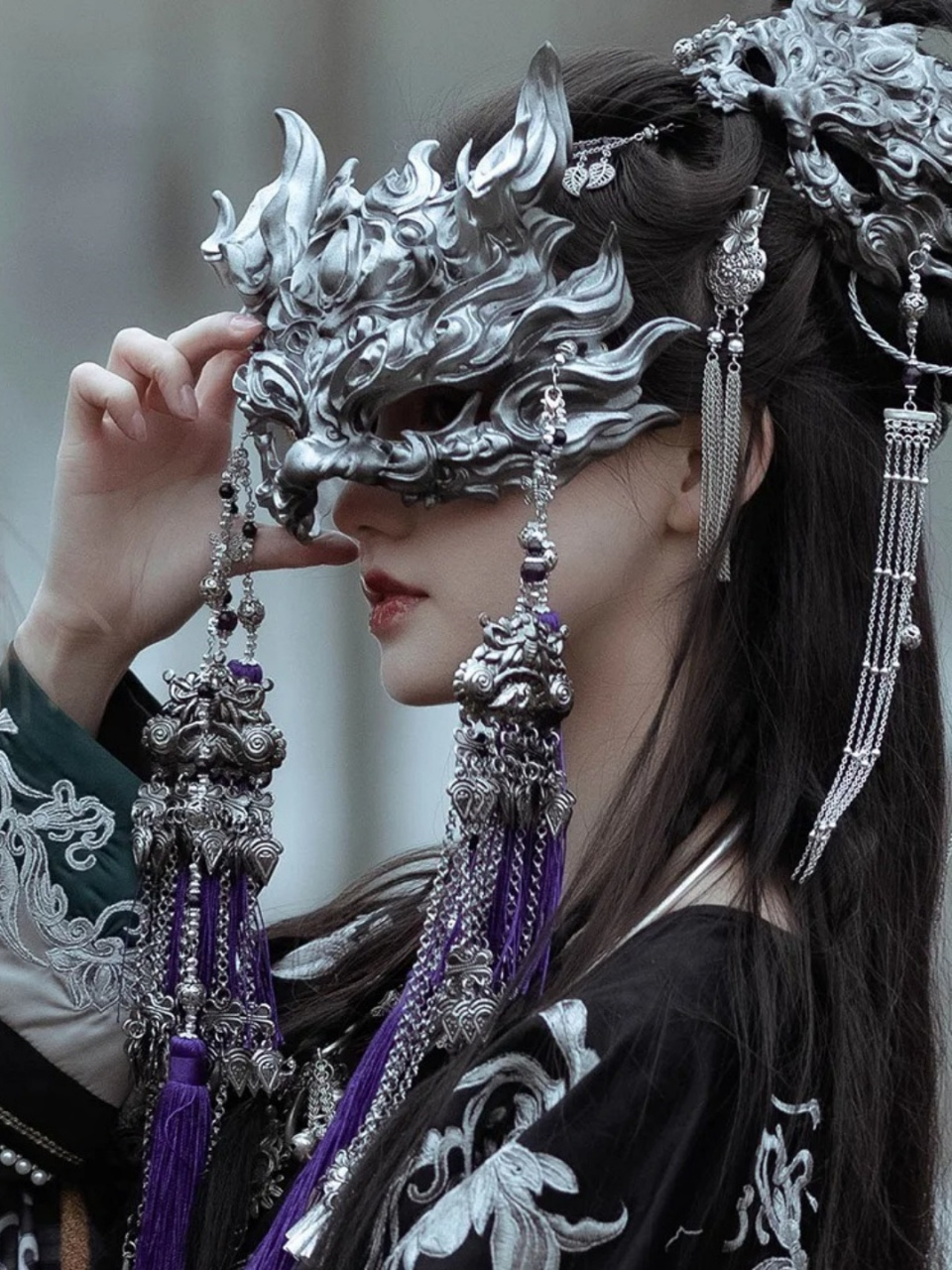 面具图片 99从小我就对面具有着难以言说的迷恋,我觉得,每当我戴上