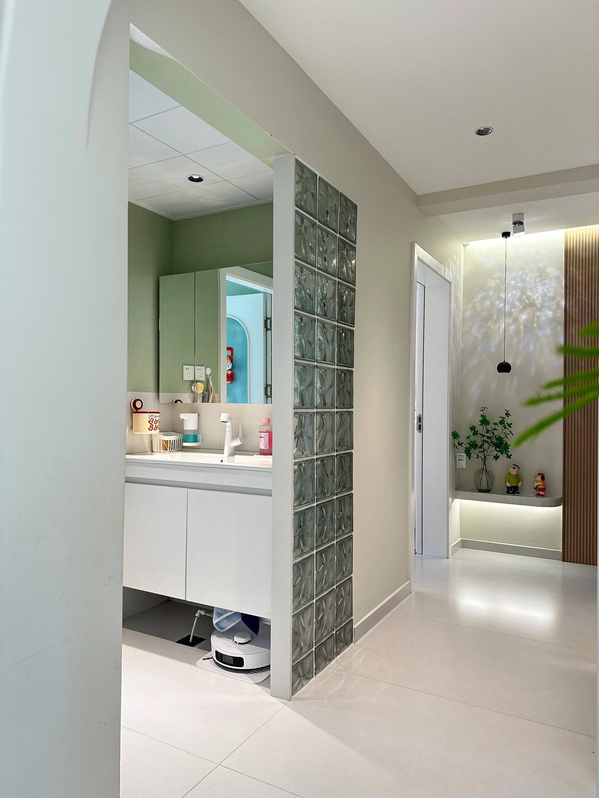 硬装盒〖 120平方洗漱台外移图片过道洗脸盆隔断效果图片