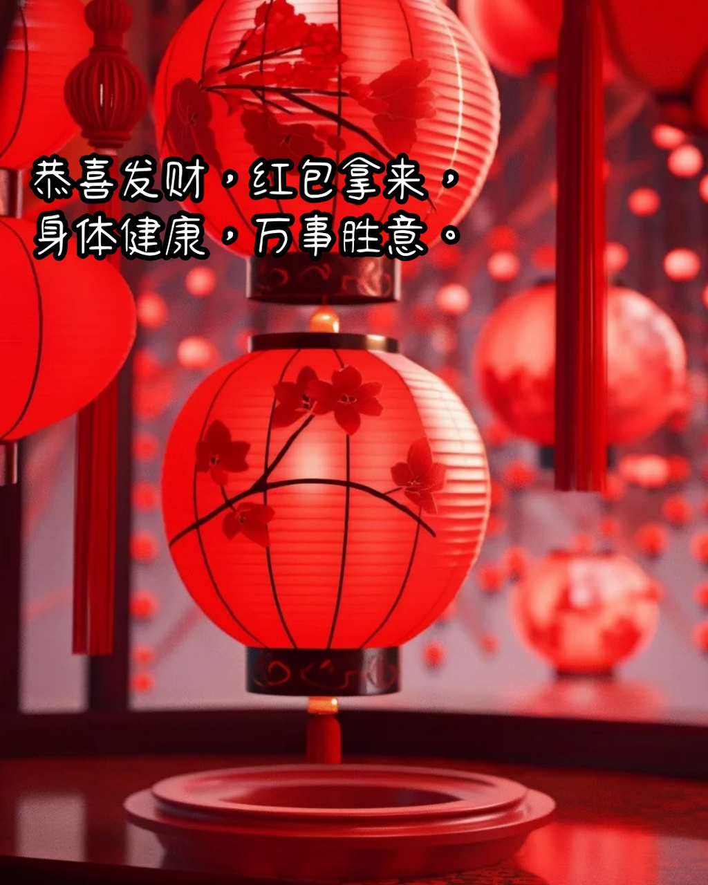 四言八句吉祥话顺口溜  1.