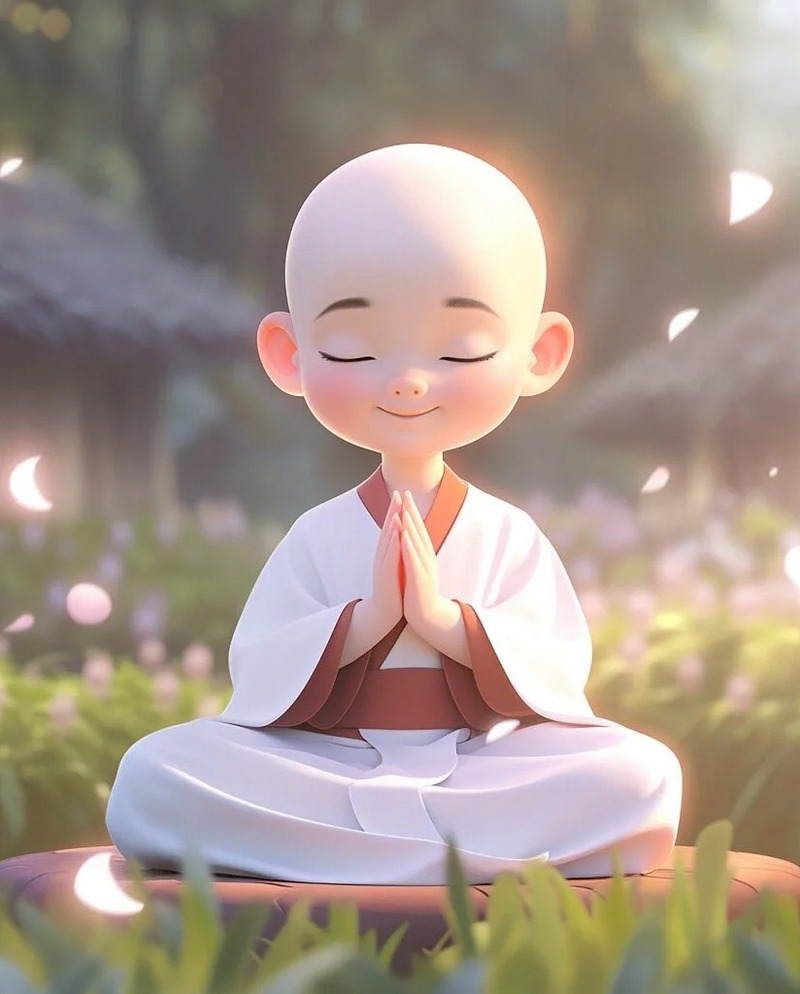 小和尚图片
