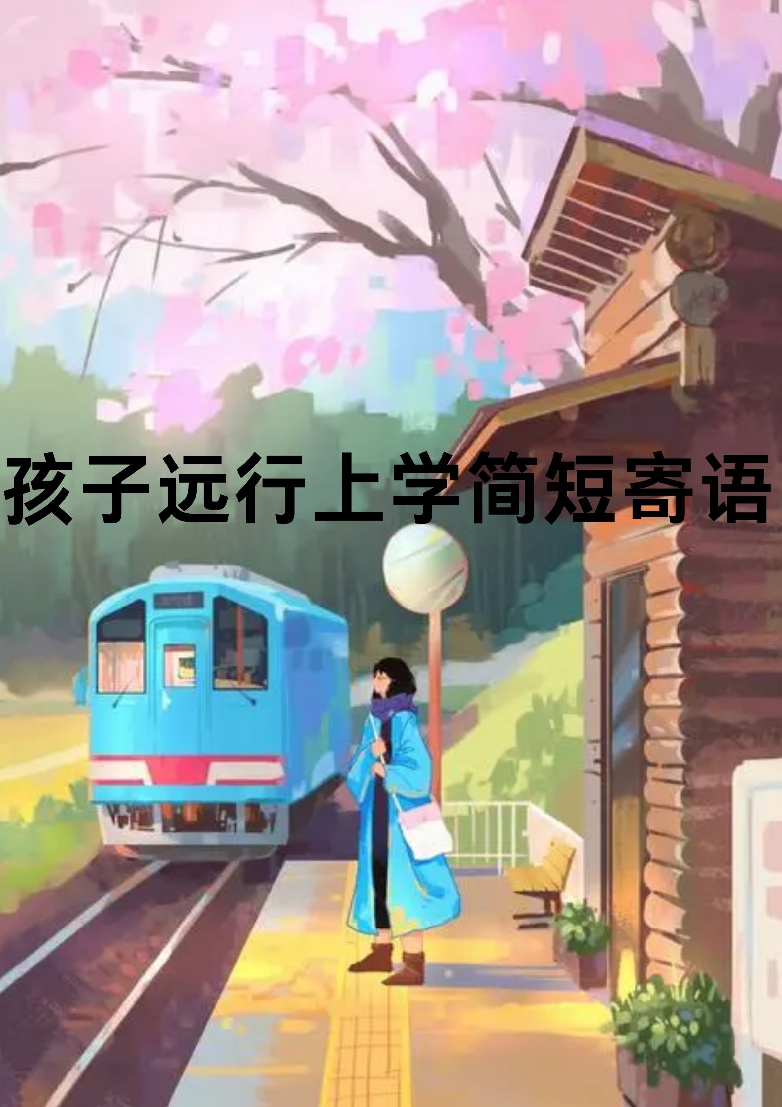 12句"孩子远行上学简短寄语"请笑纳: