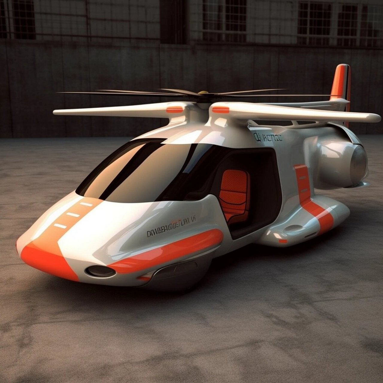 未来陆空双用救护车  未来的救护车竟然可以陆空双用!