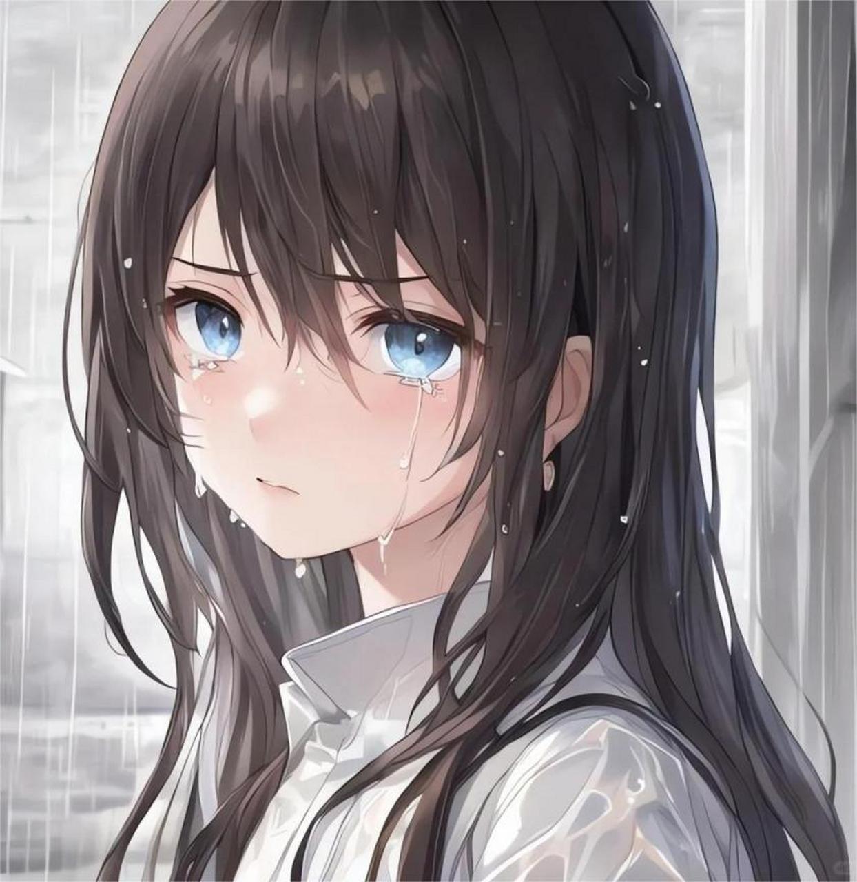 01今天由于考试成绩不理想,就想把自己的头像换成"女人带眼泪哭泣