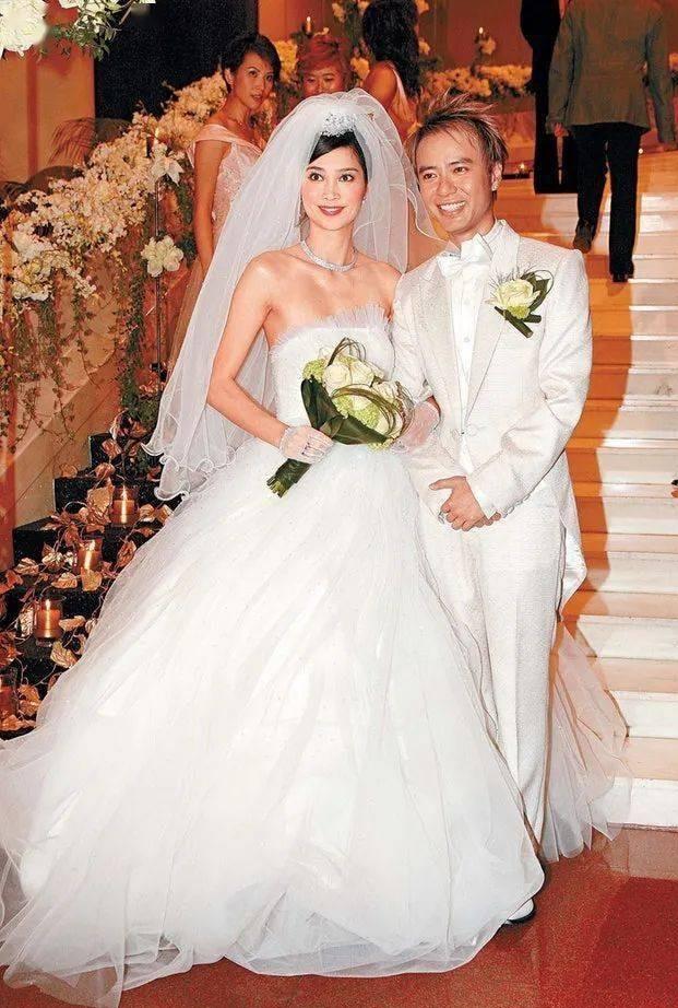 李克勤和港姐卢淑仪婚礼照,天王刘德华当伴郎～新娘子也太美了吧