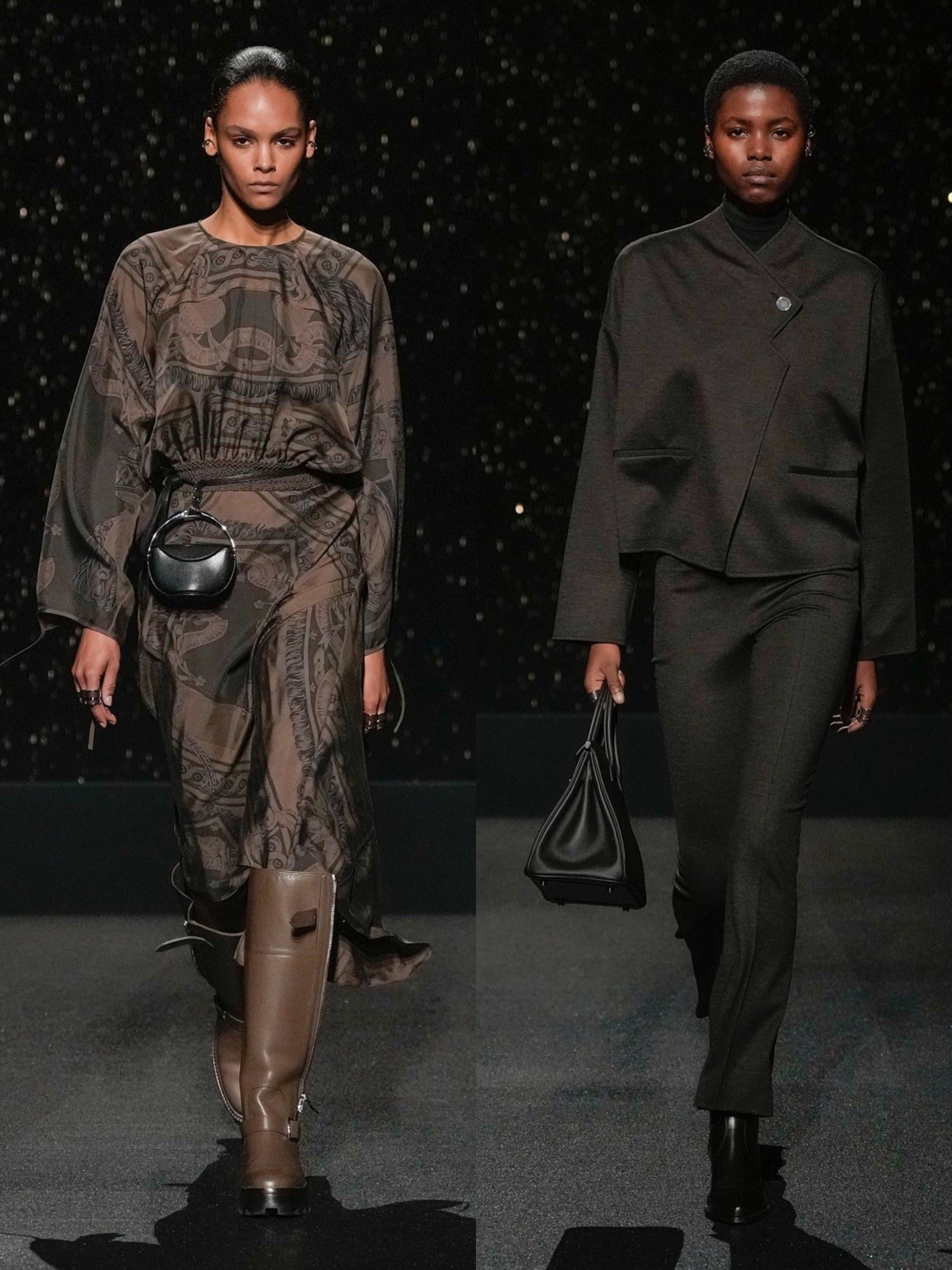 hermes 2024秋冬女装秀