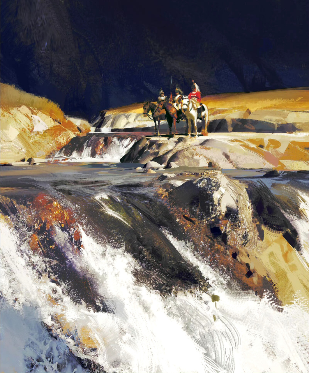 画师john park概念作品欣赏,无论是中世纪的场景还是充满科技感的现代