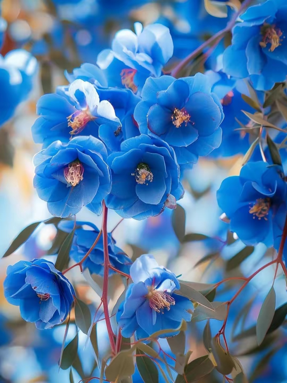 美图分享～蓝色的小花,清新淡雅