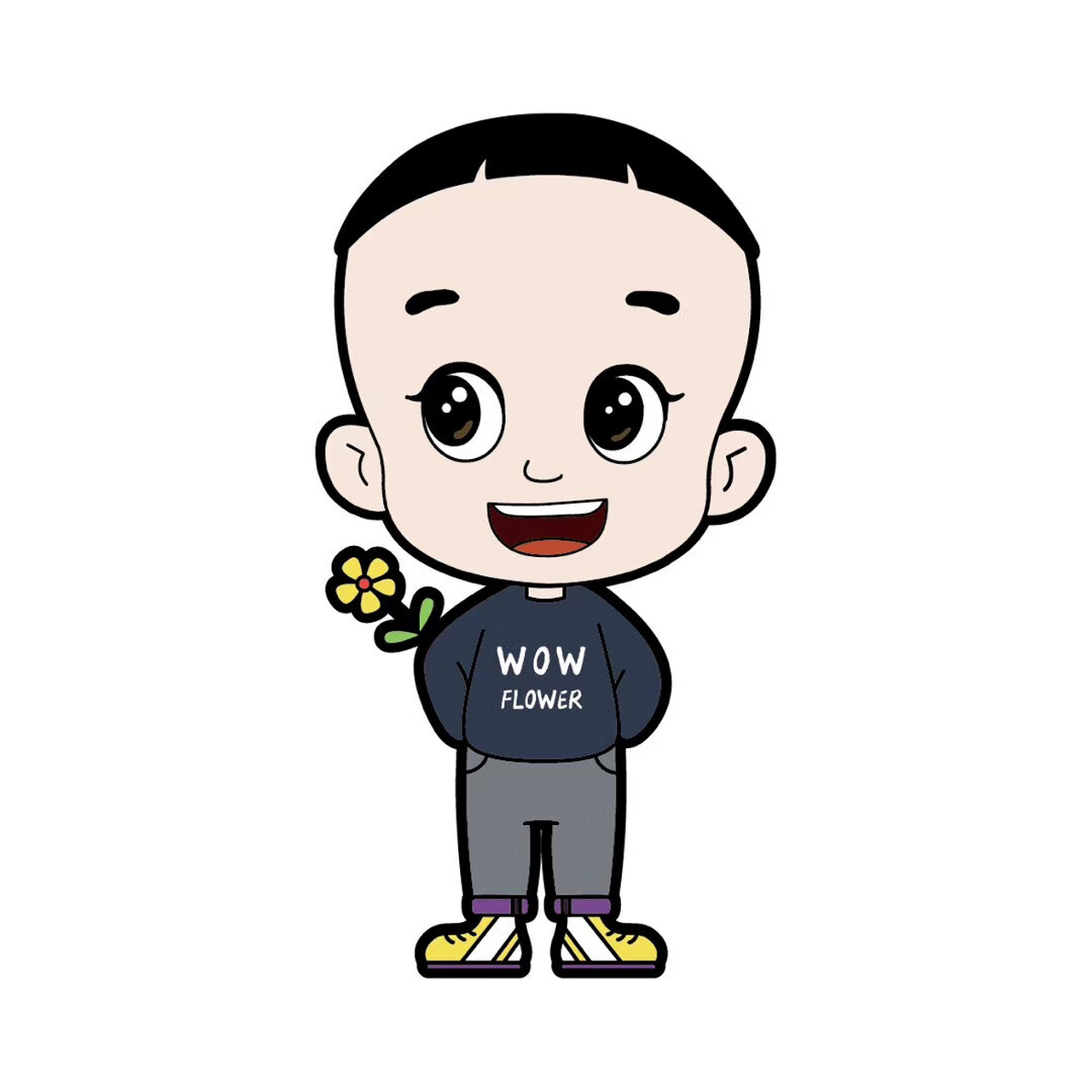 大头儿子头像来喽😄 大头大头,下雨不愁☔️