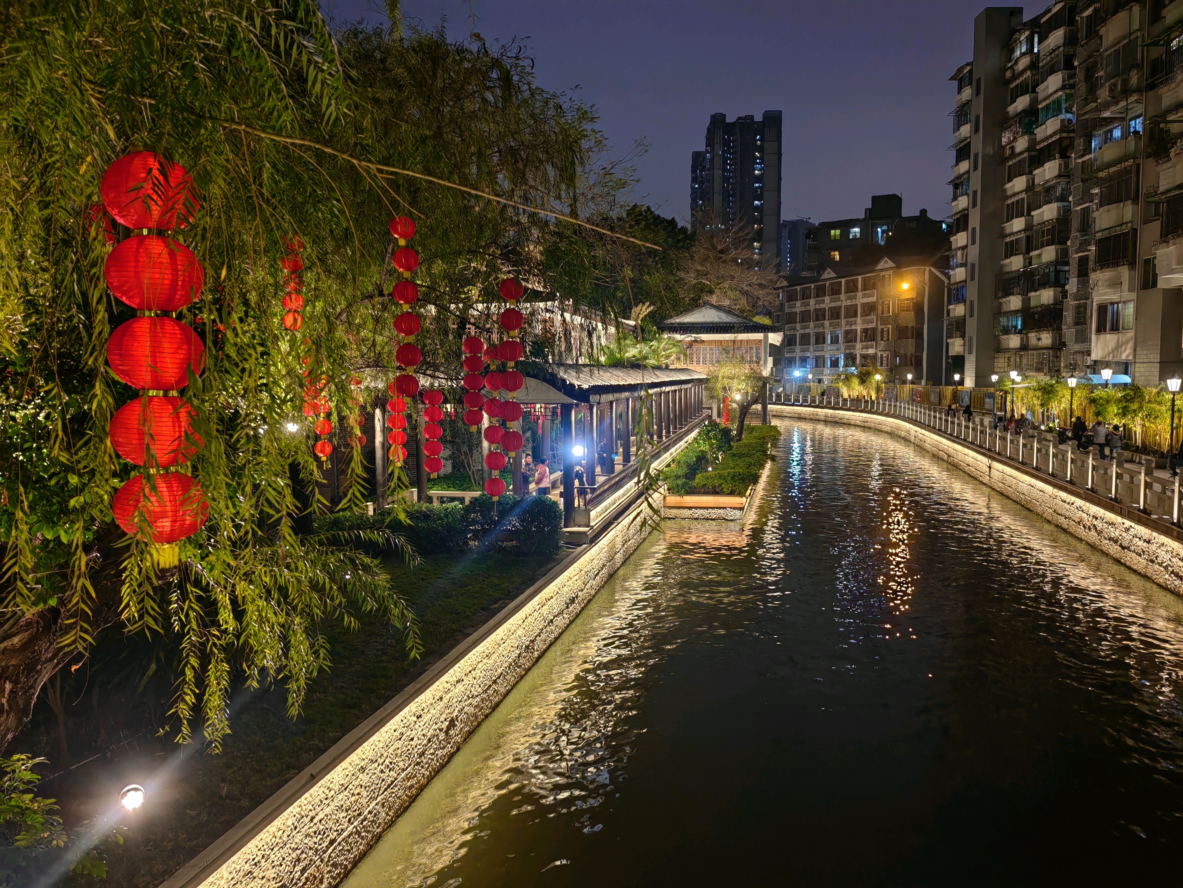 在广州的众多景点中,荔枝湾以其独特的魅力吸引了我.