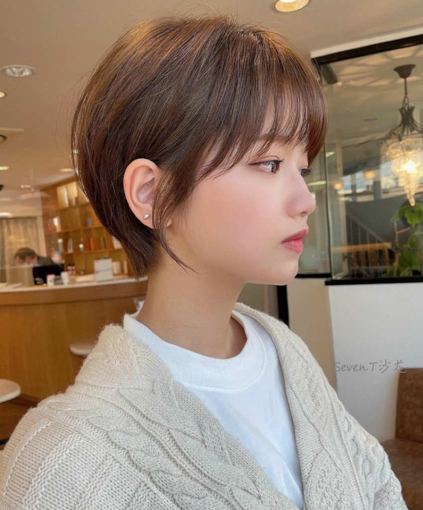 时尚,个性,俏皮.女生挂耳式短发必看!1515