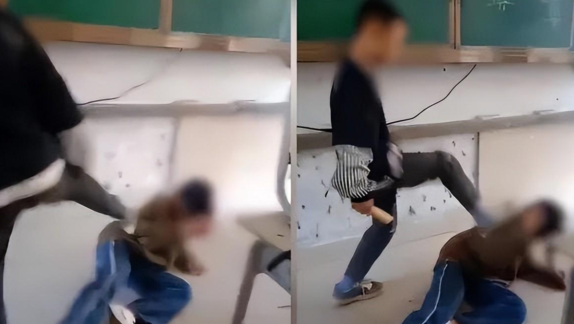 女学生朱某连同另外4个女同学,将学生小美与小芮二人堵在了宿舍楼内