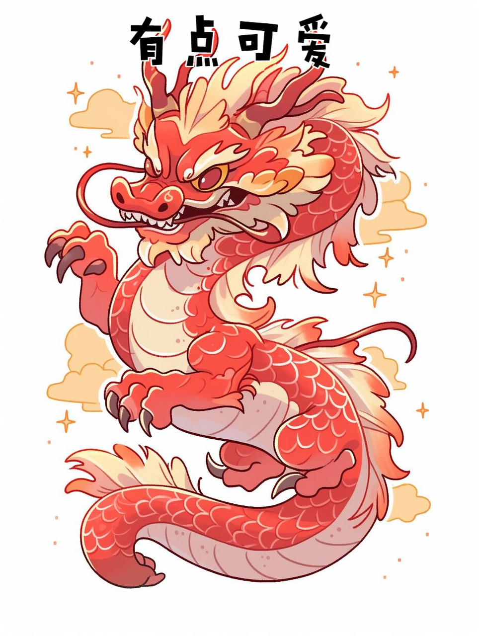 画龙图片  我看到几幅卡通龙的图片,感觉有点可爱,然后它眼睛上又带点
