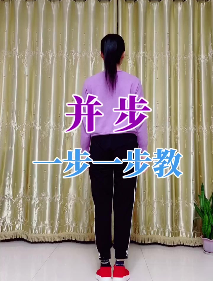 并步一步一步教广场舞