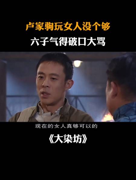 大染坊卢家驹玩女人没个够六子气得破口大骂