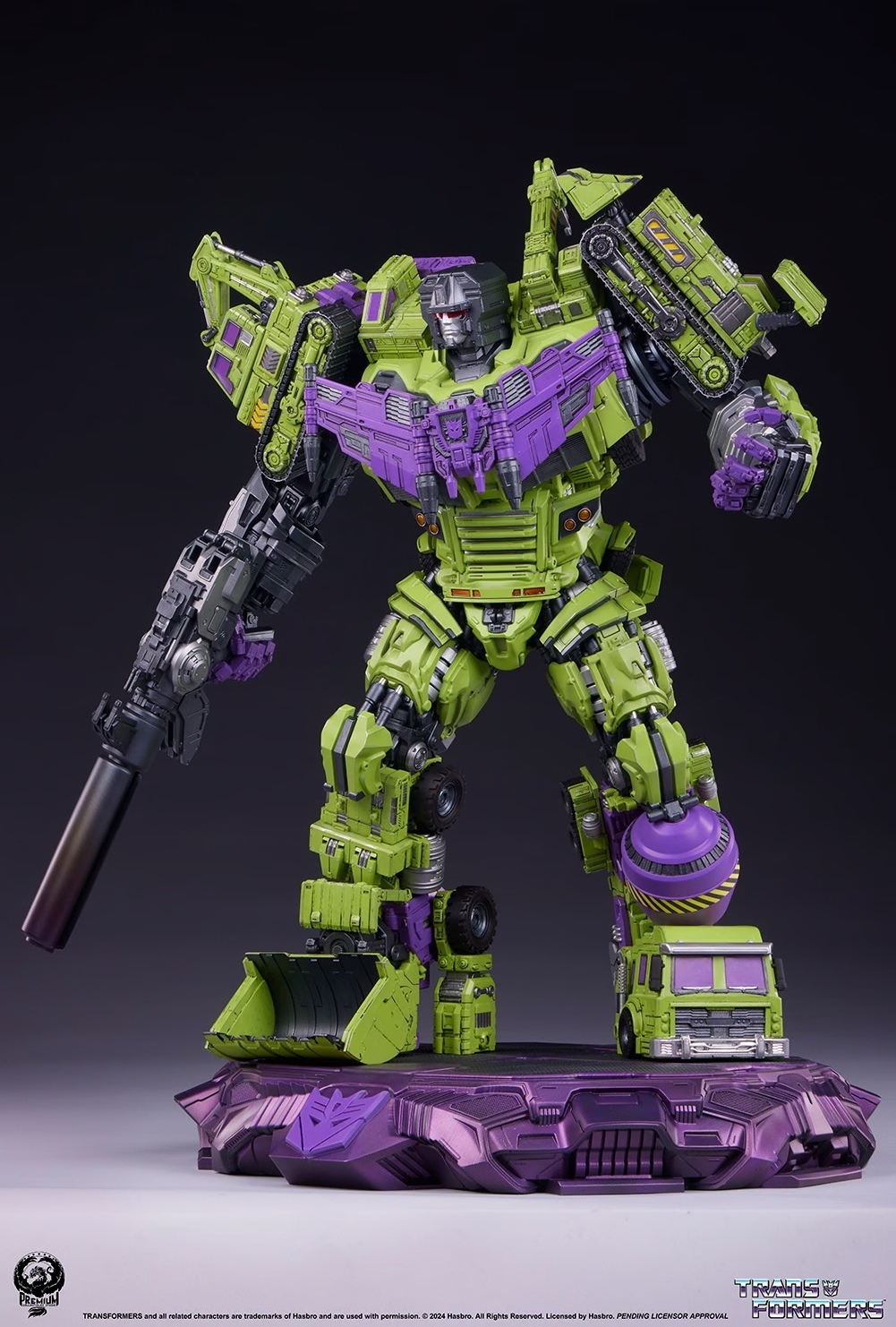 模型欣赏:premium collectible studio g1动画 大力神雕像