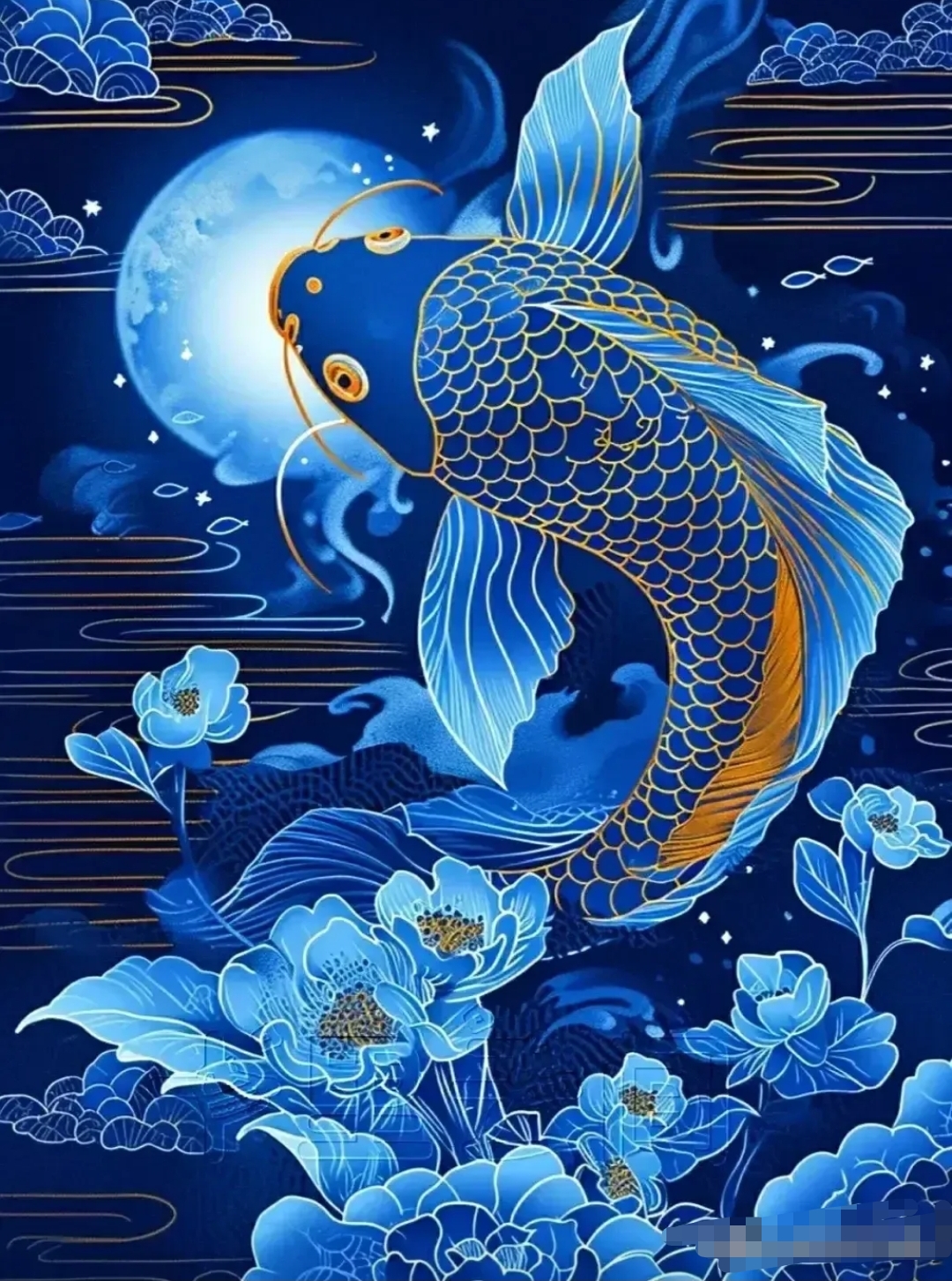 这是万年难遇的蓝锦鲤! 刷到就是赚到!