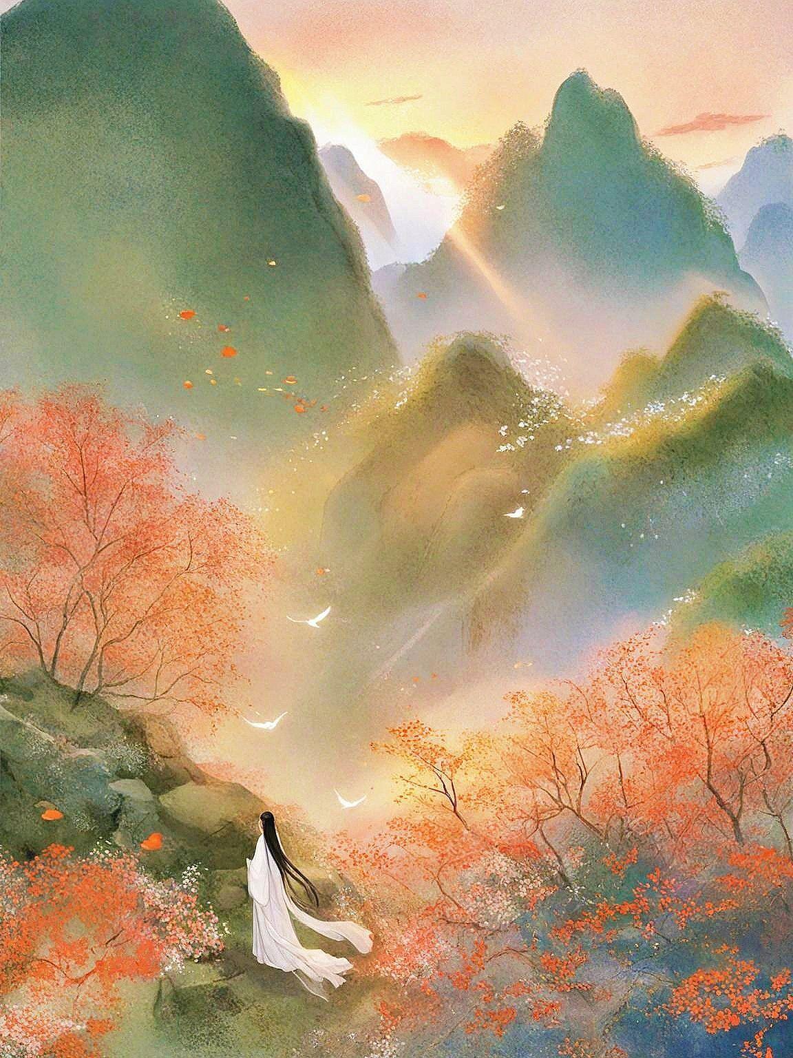 一念一生,不负韶华不负卿.40句智慧诗词:镌刻生命的厚重与高度