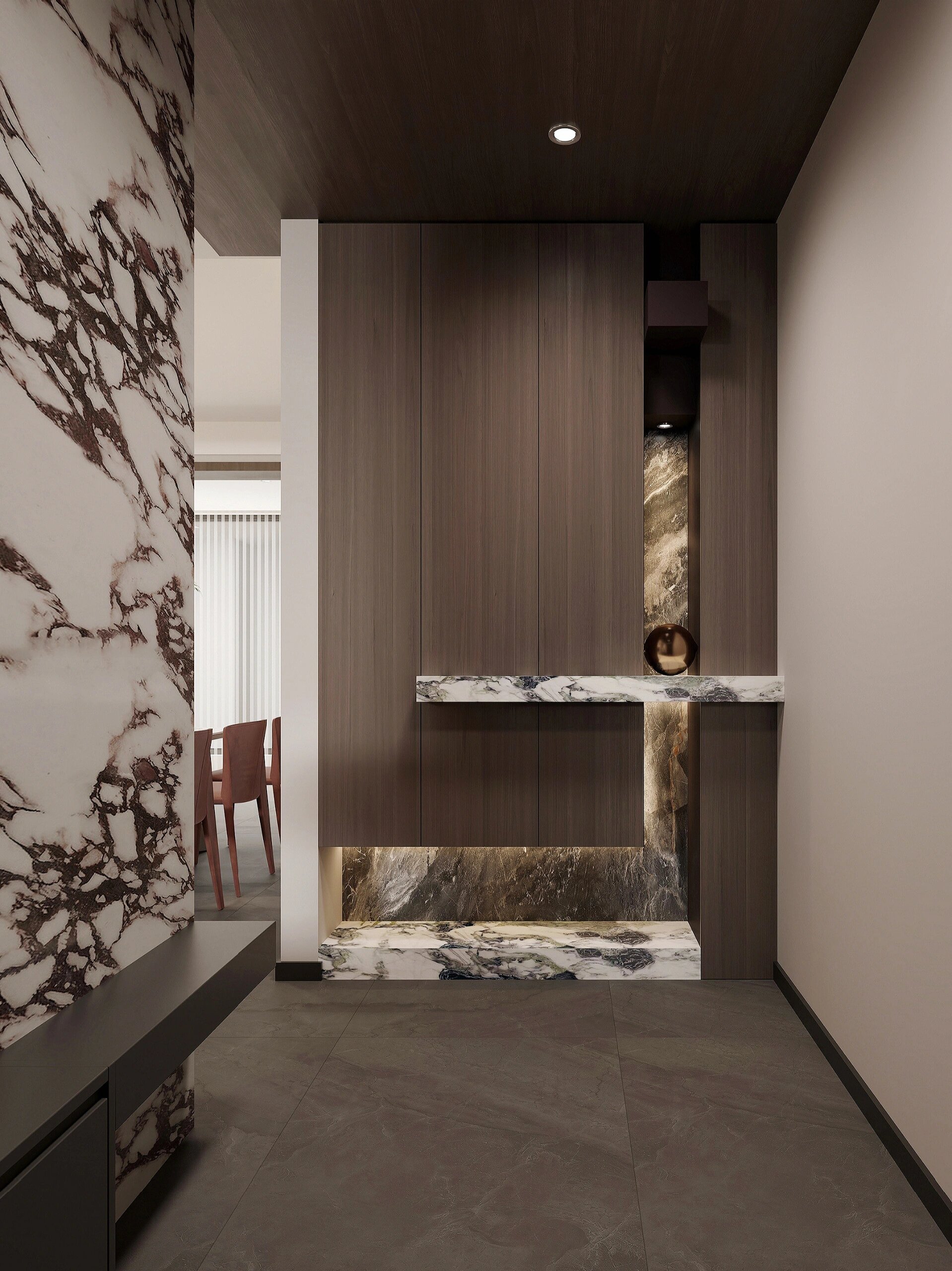 现代绝美玄关设计一眼心动的高级感