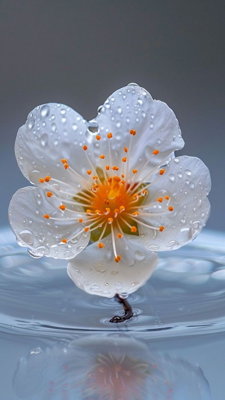 花朵壁纸,喜欢这素雅的颜色