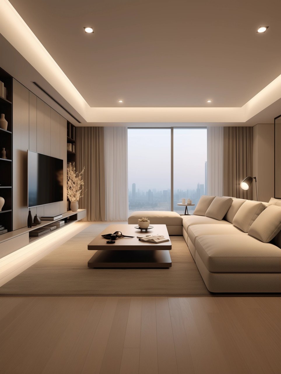 意式极简风  意式极简风格情有独钟,当我决定将自己的家打造成这种