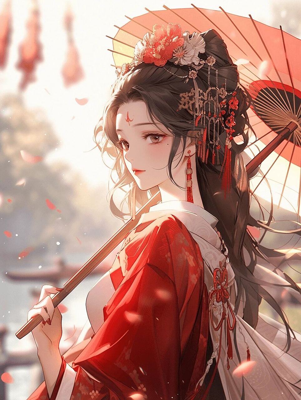 古风美人壁纸  快来看看这些绝美的古风美人吧!