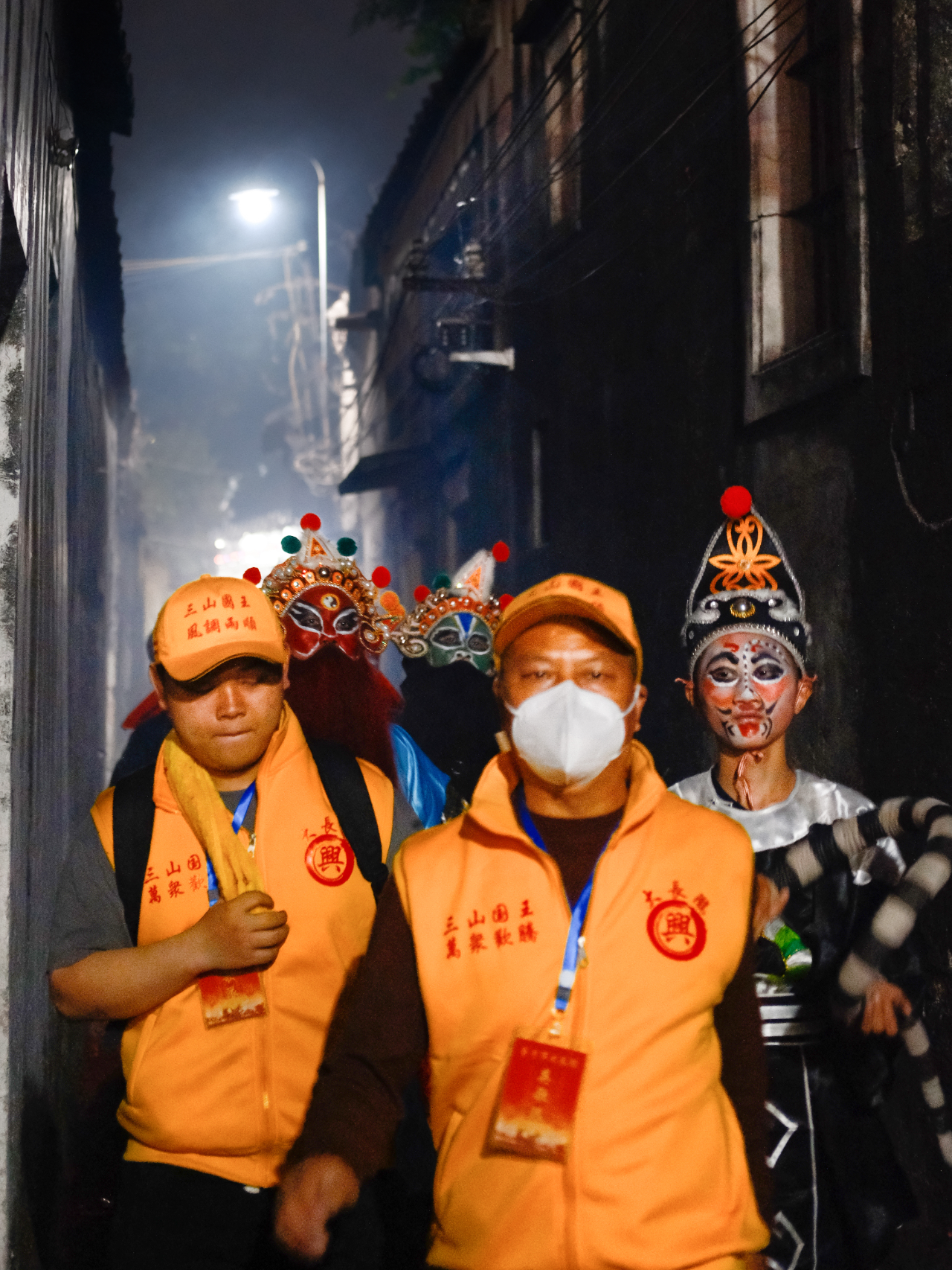 英歌舞 大长陇 94 夜幕下.@小茜文化分享的动态