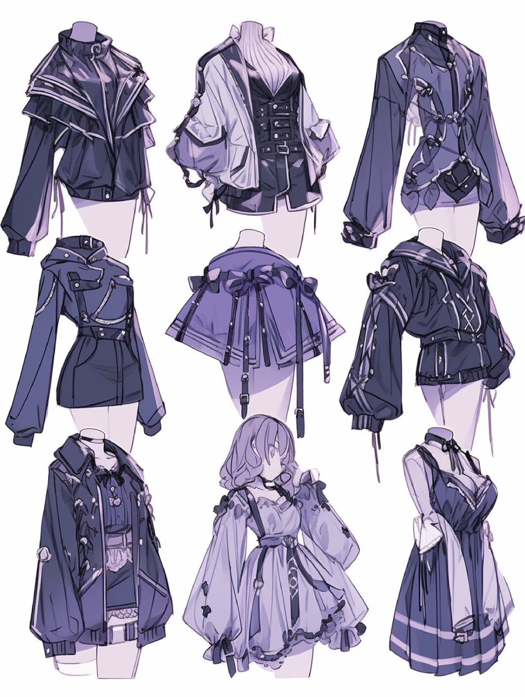 时尚穿搭‖每日素材分享