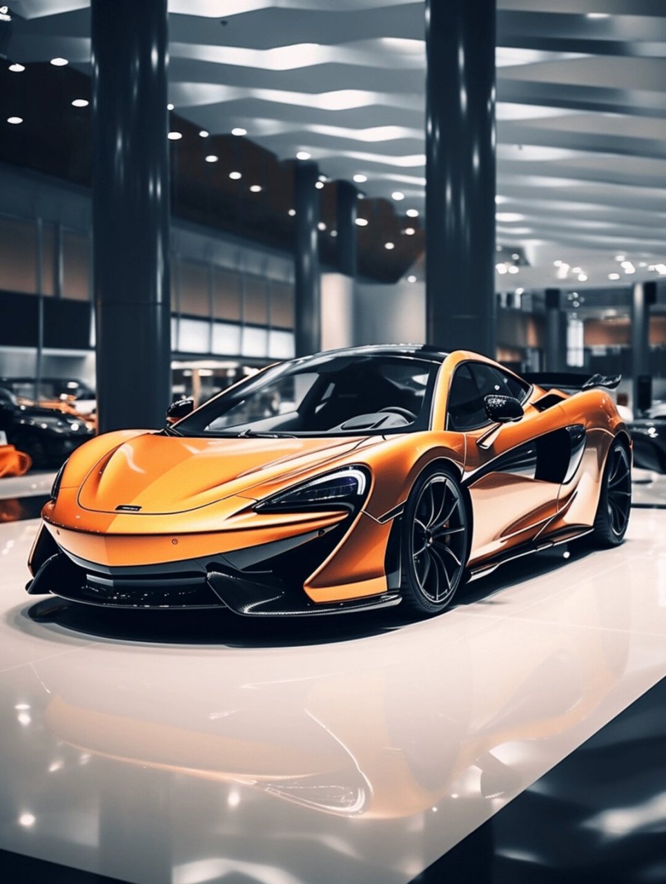 迈凯伦壁纸  迈凯伦的身影总是那么引人注目.