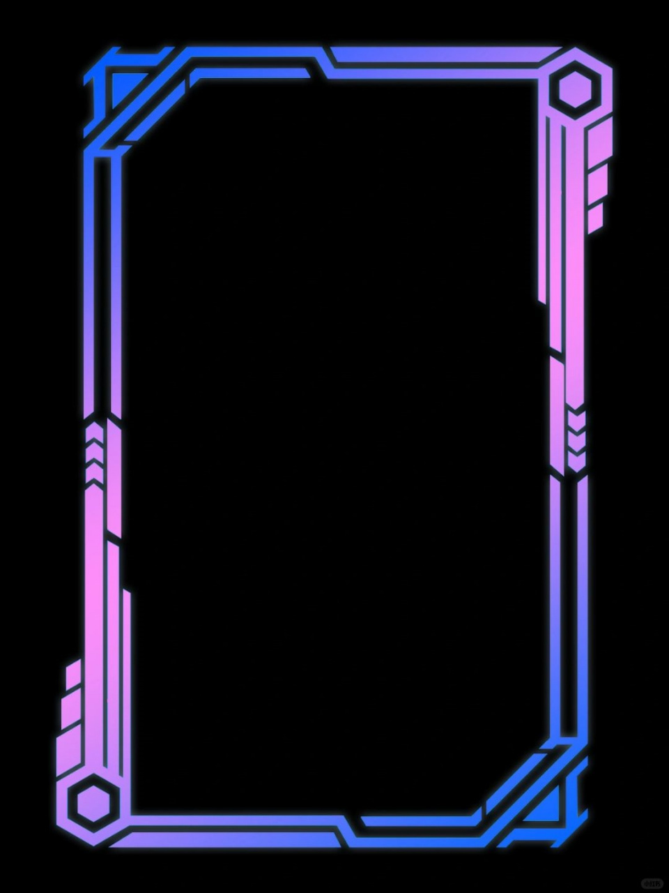 赛博风科技边框  99赛博朋克,未来已至!