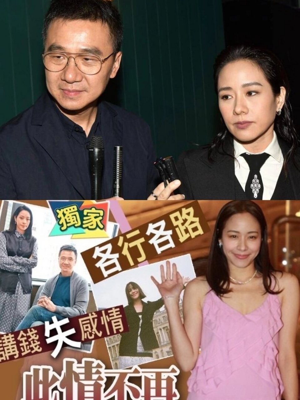 影后林嘉欣与导演老公官宣离婚,败给现实  44岁的林嘉欣宣布离婚,她于