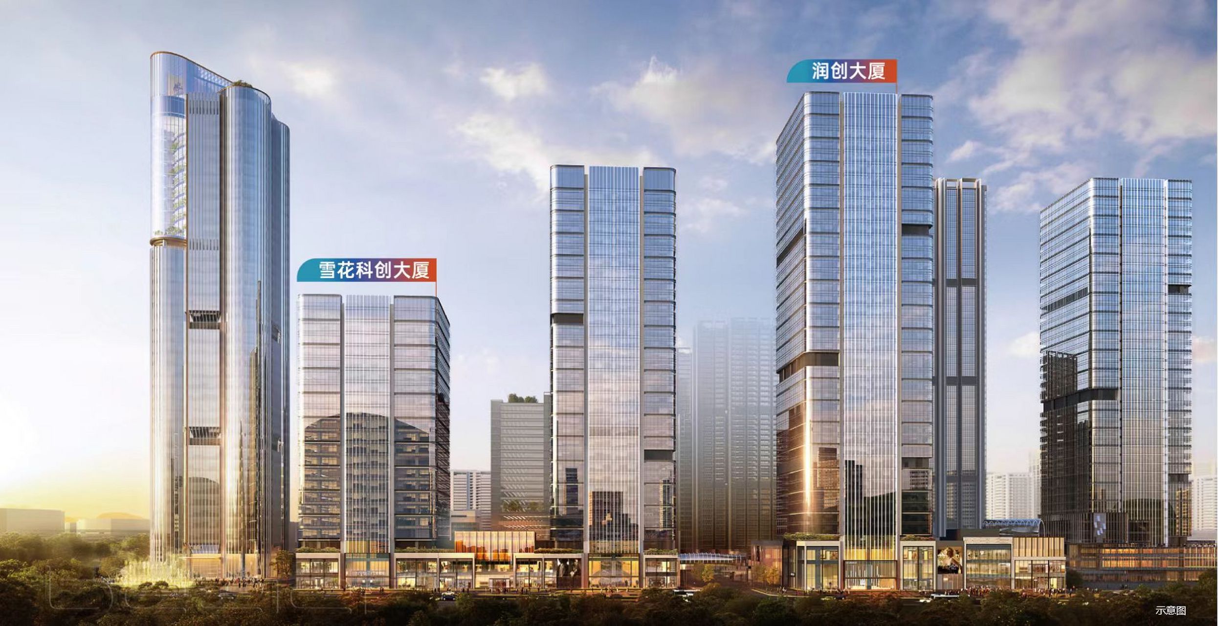 开发商:优质开发商盖的写字楼普遍高于普通开发商. 2.