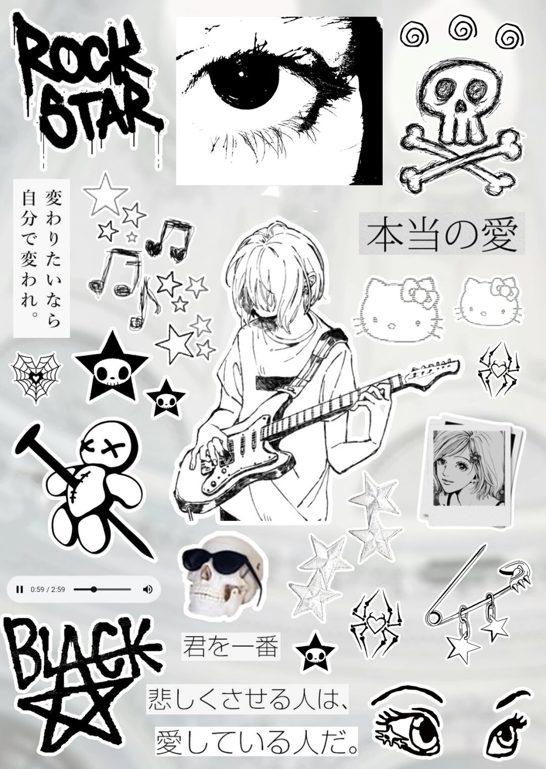 动漫贴纸分享  贴纸素材分享来啦!