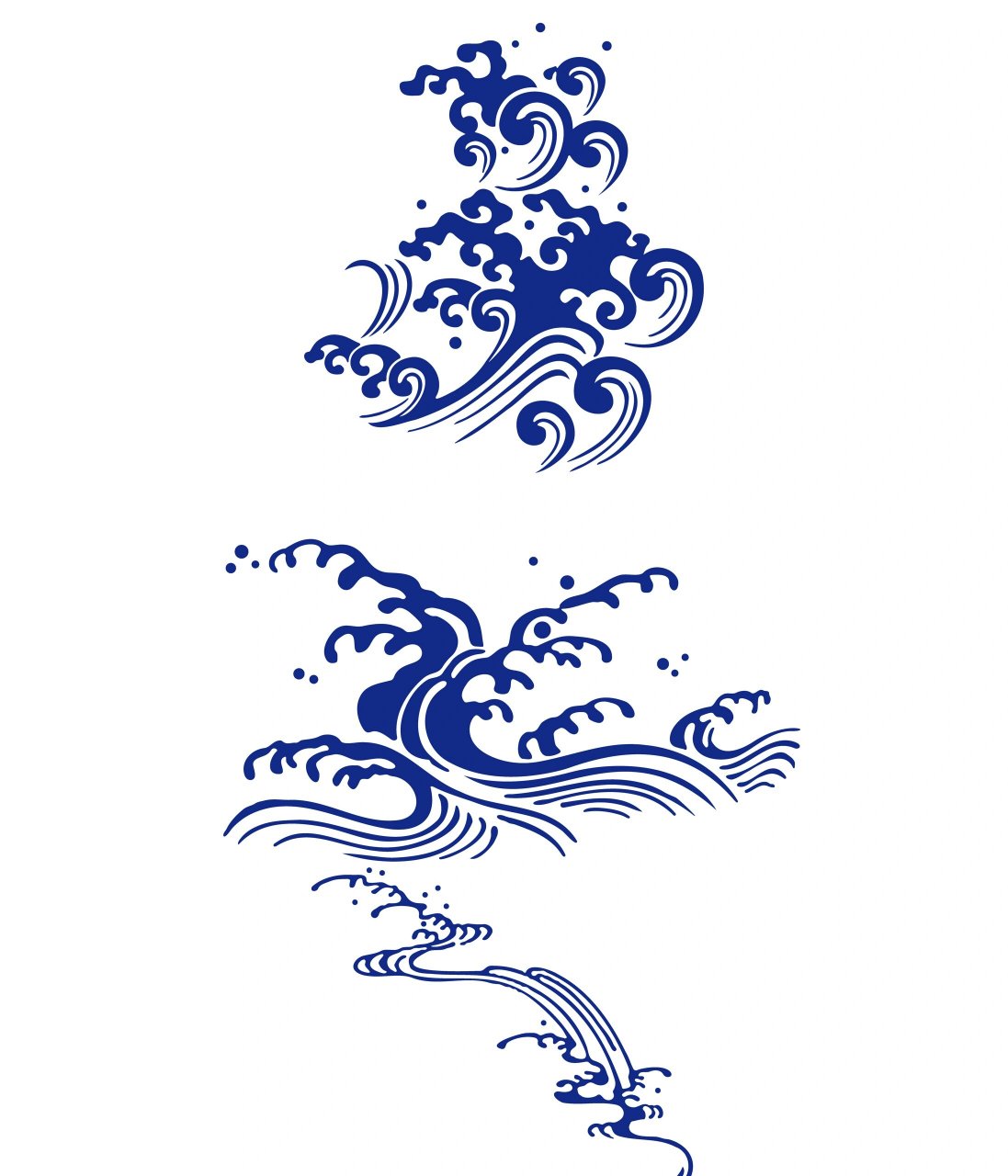 传统图案纹样水纹  水纹,这个我们熟悉又陌生的纹样,一直以来都吸引着