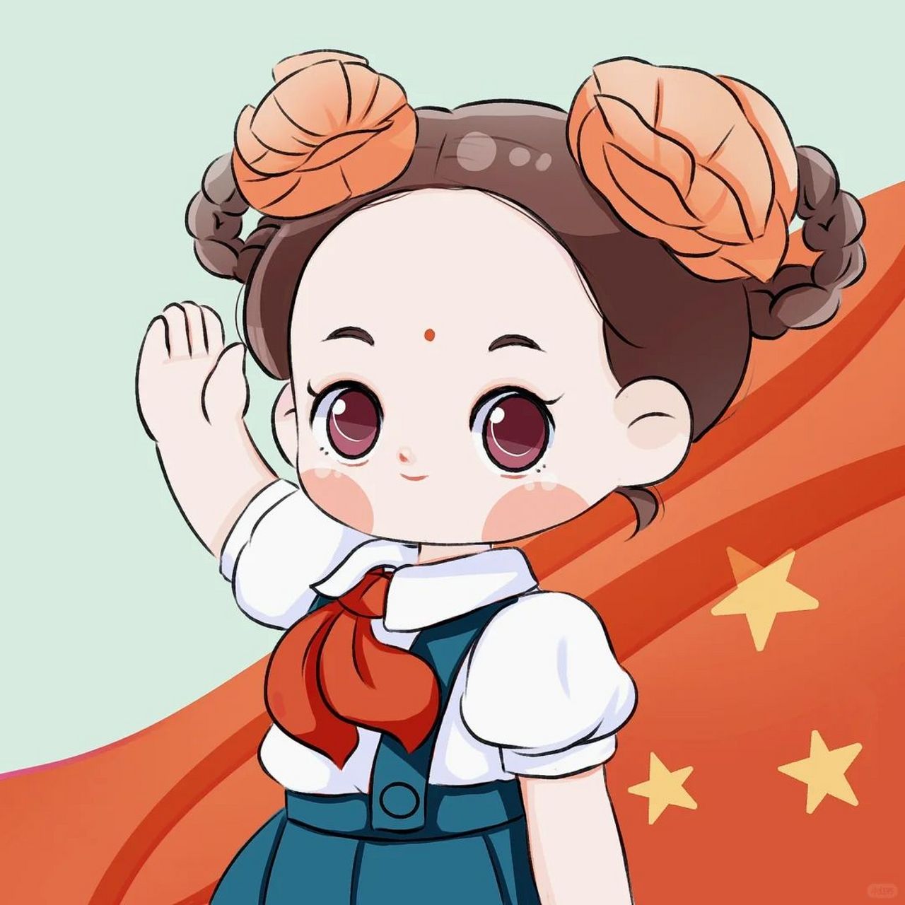 👧🧒今天,我在这里要推荐一些红领巾图片,每一块红领巾都承载着不