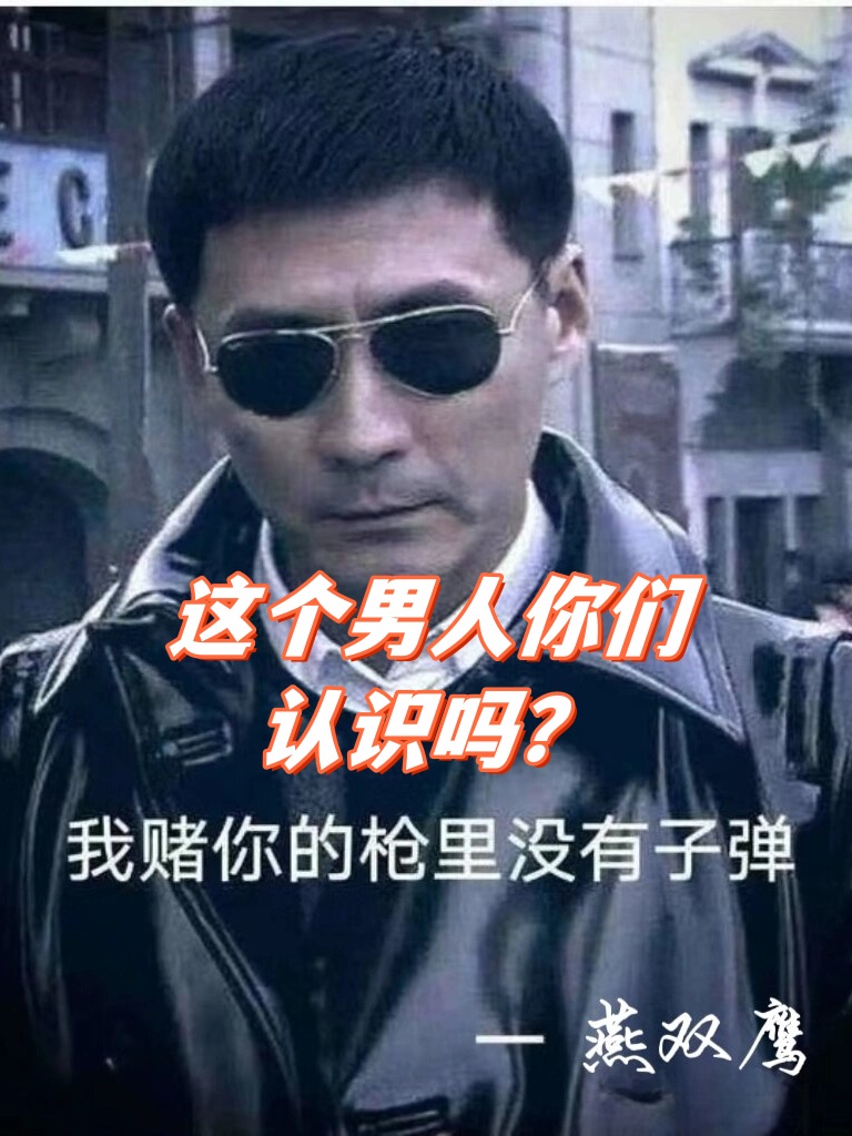 在这位神级英雄面前,枪炮都成裂嗨 表情包燕双鹰半人半鬼神枪第一