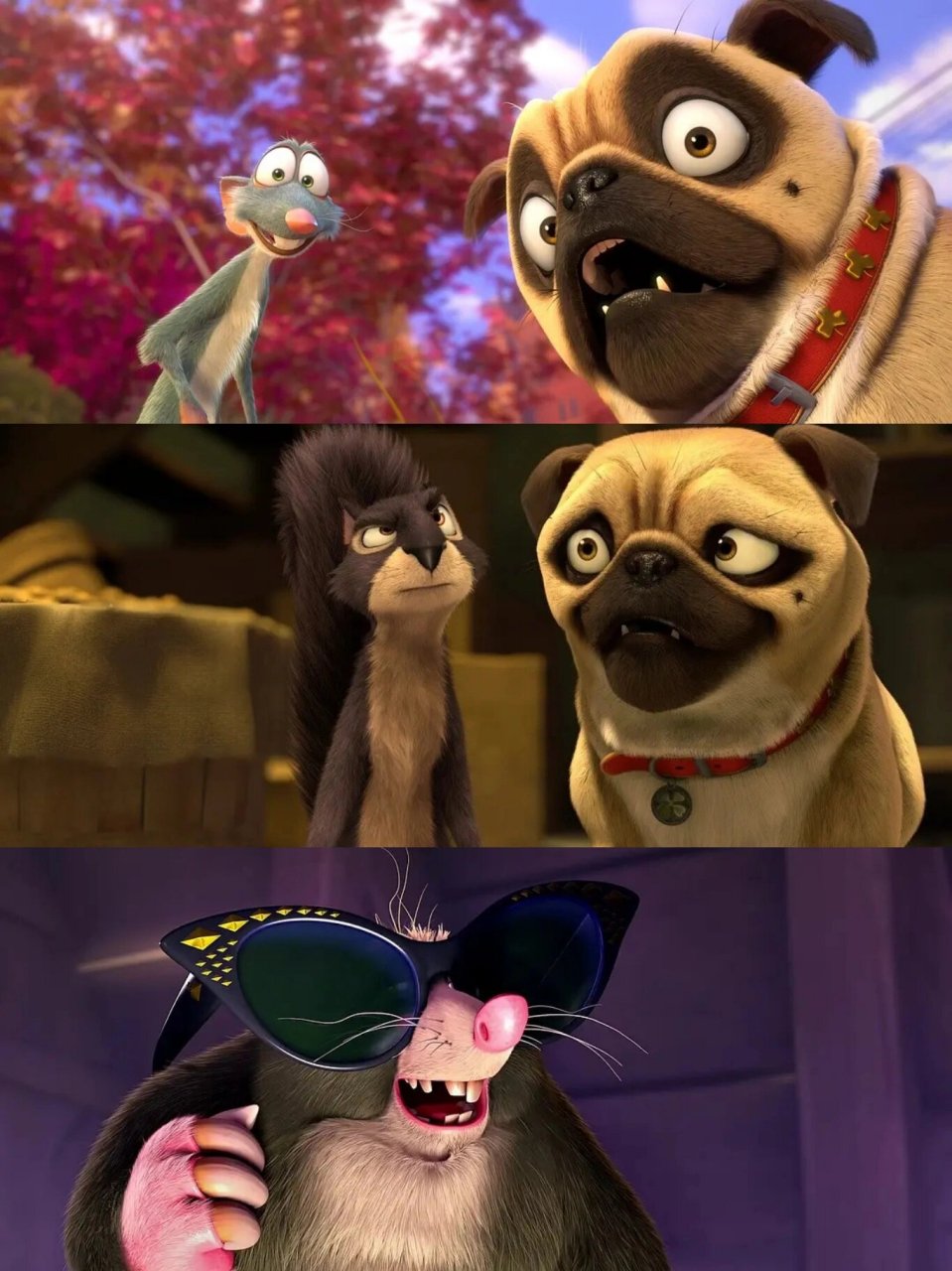 90哇,我刚看了《抢劫坚果店》这部电影,真的太有趣了!