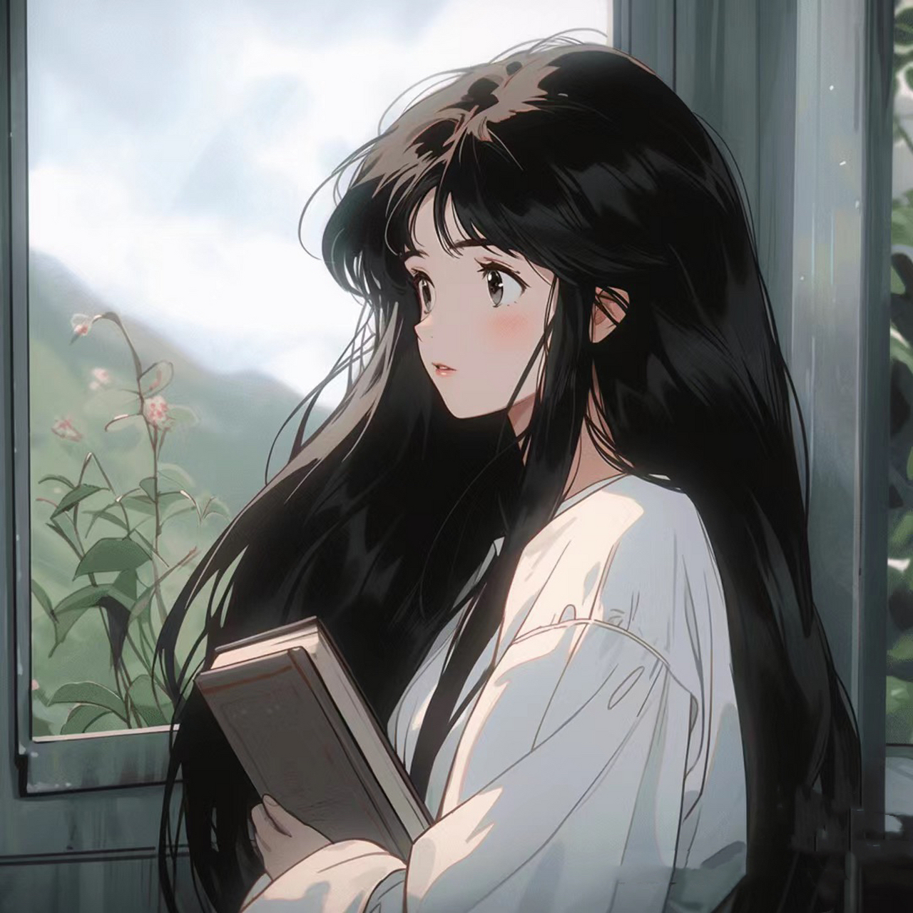 清冷破碎感白月光头像  今天妹妹跑过来问我"白月光"是什么意思呀?