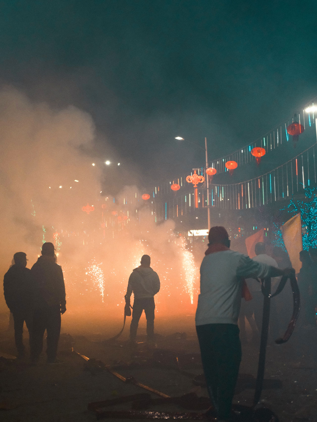 英歌舞 大长陇 94 夜幕下.@小茜文化分享的动态