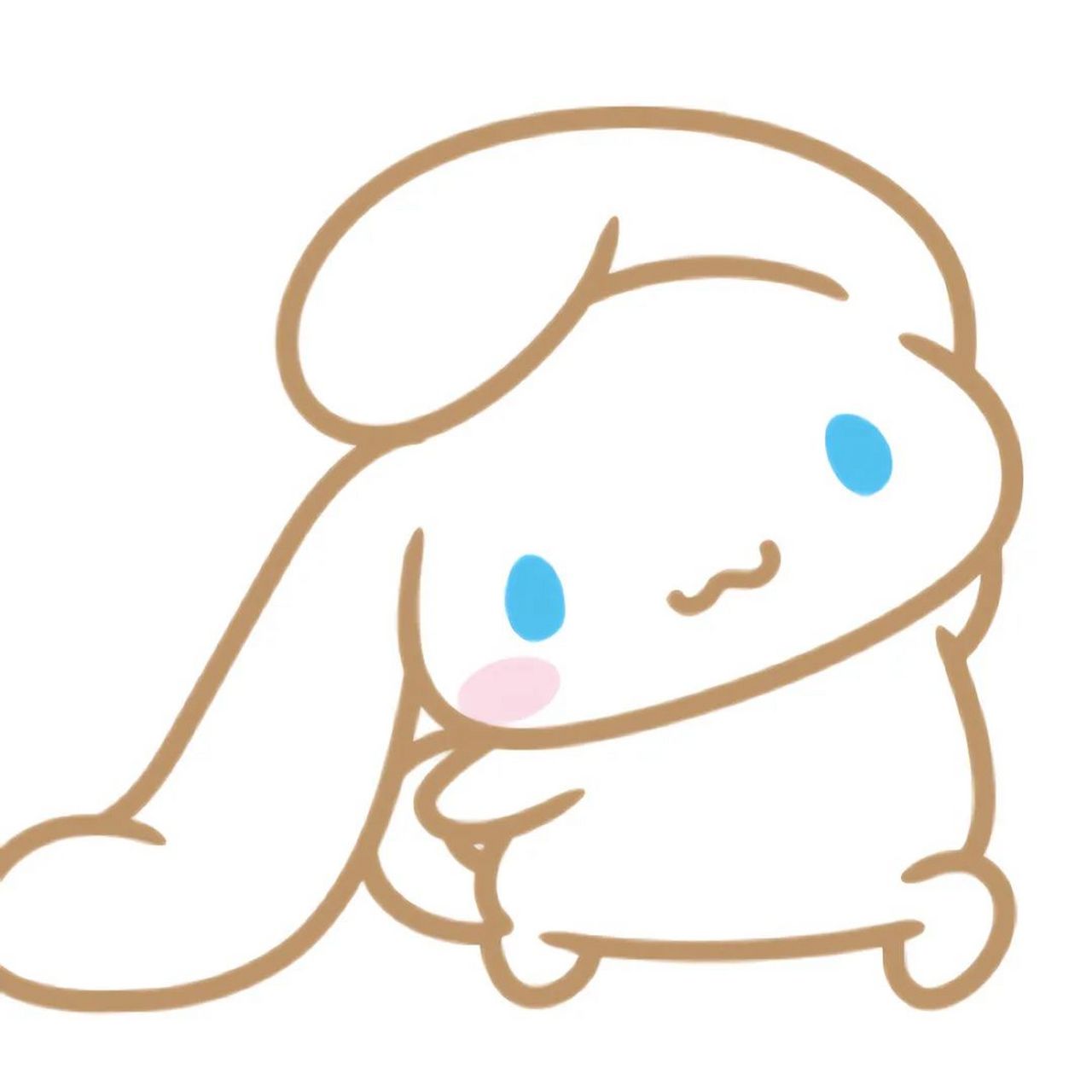 头像 | 可爱大耳朵玉桂狗头像.