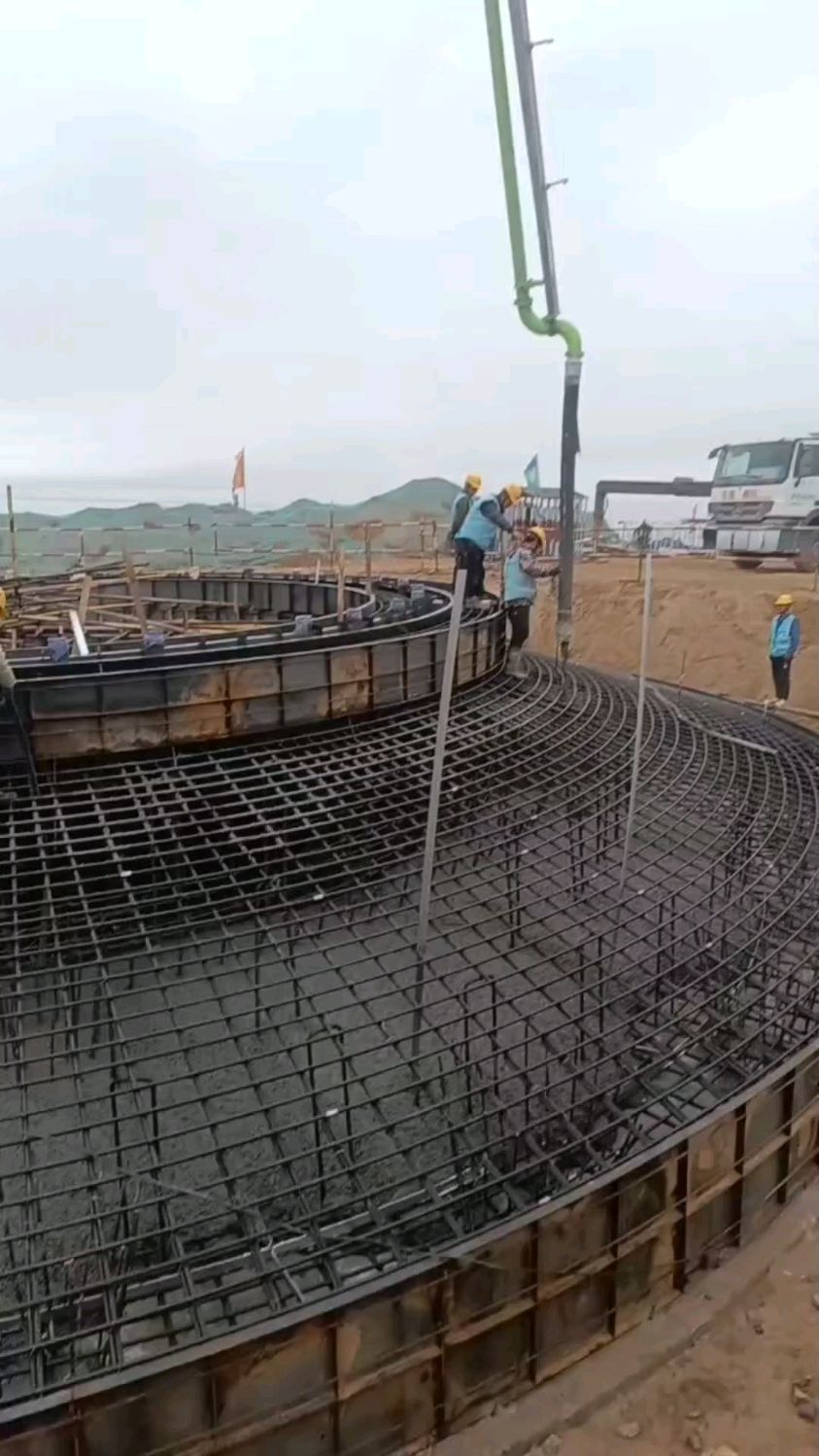 风电钢模板风力发电基础底座模板-度小视