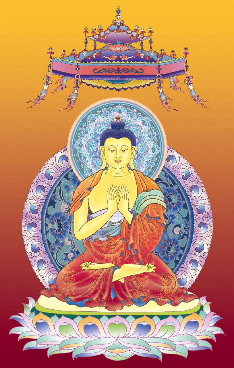 如来佛祖的坐骑原来是六牙白象,但他修成正果后选择了莲花台!