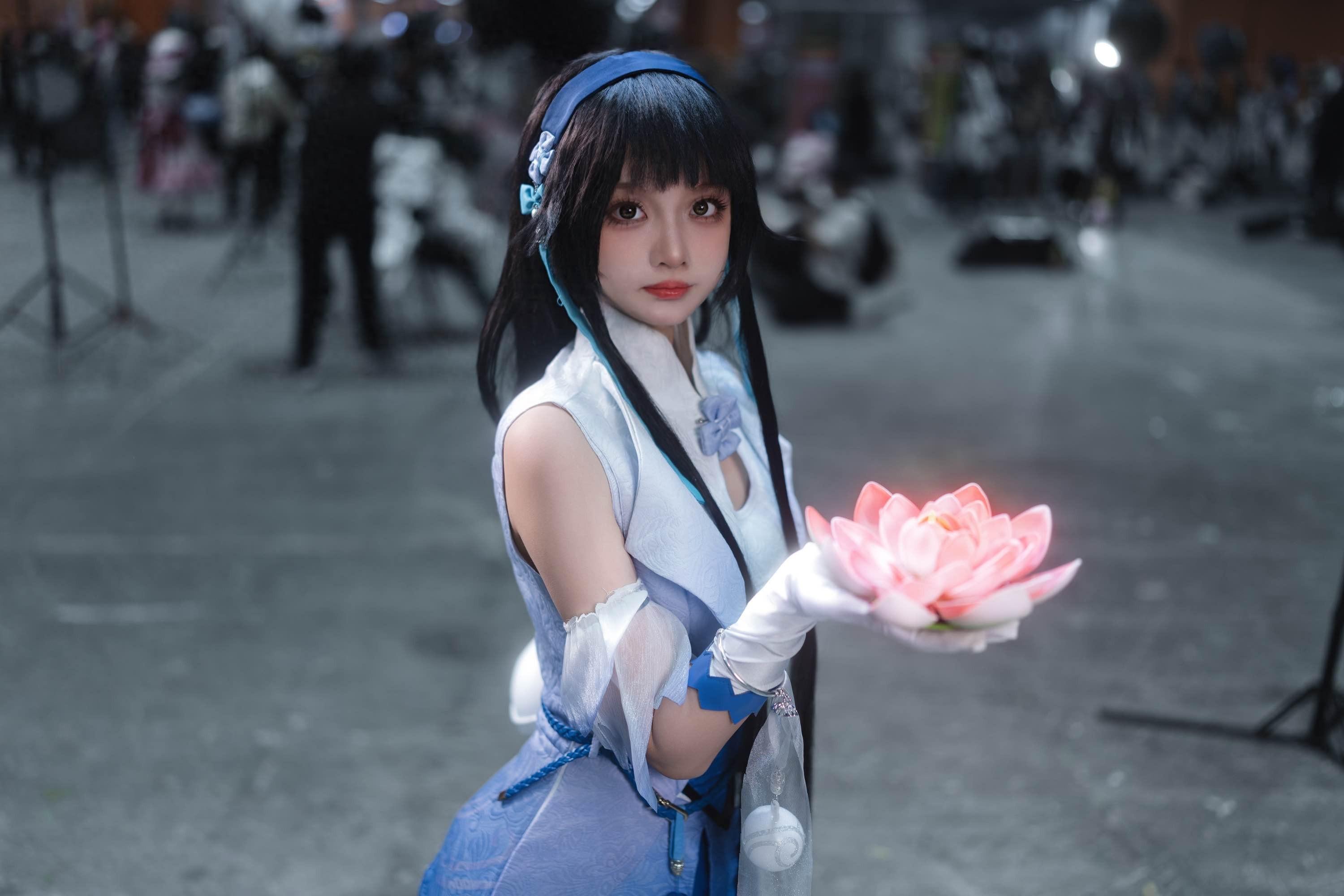 王者荣耀玩家晒西施的cos照