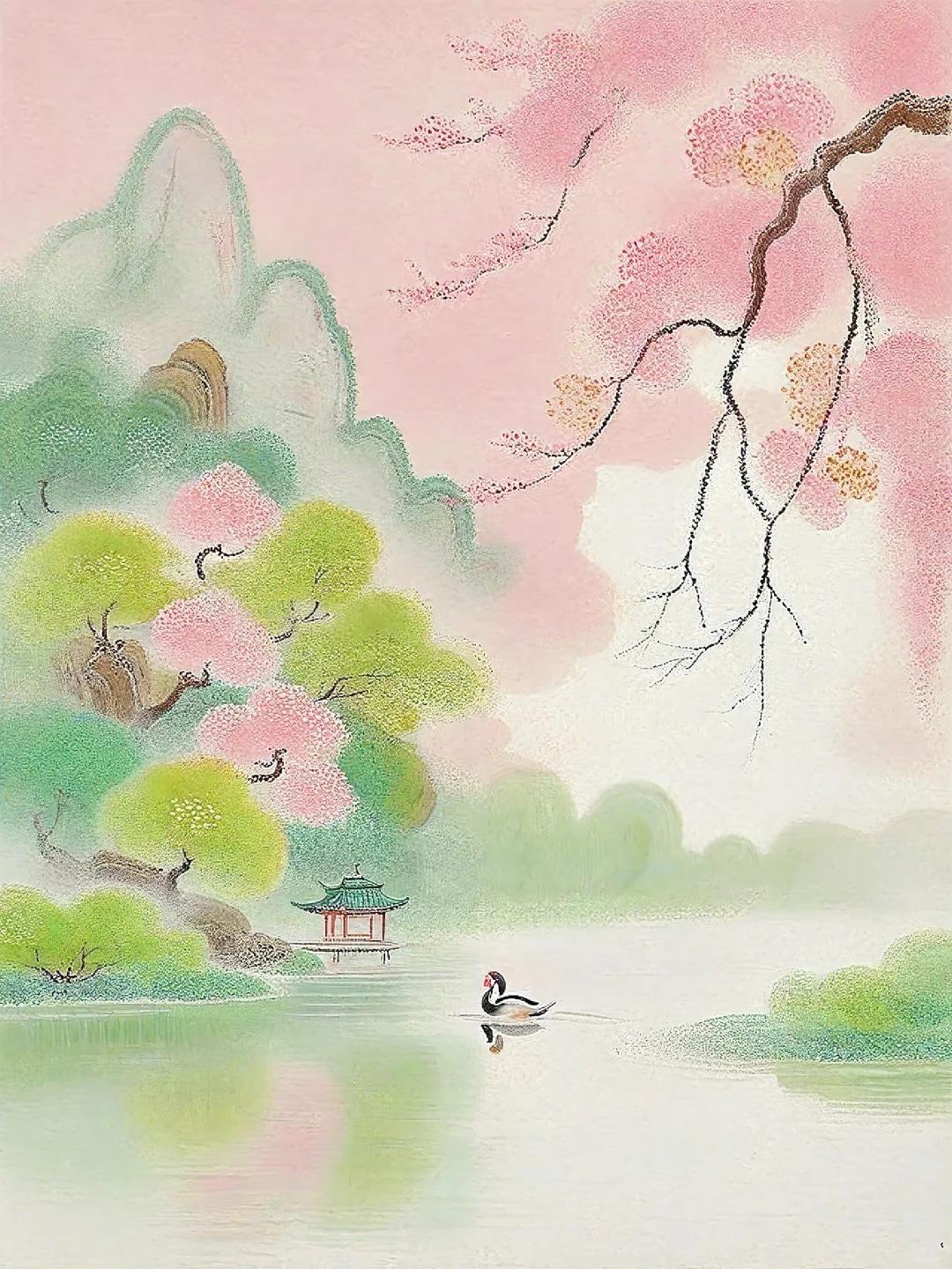 掬水月在手弄花香满衣60句一眼万年的神仙诗词感动难以自持