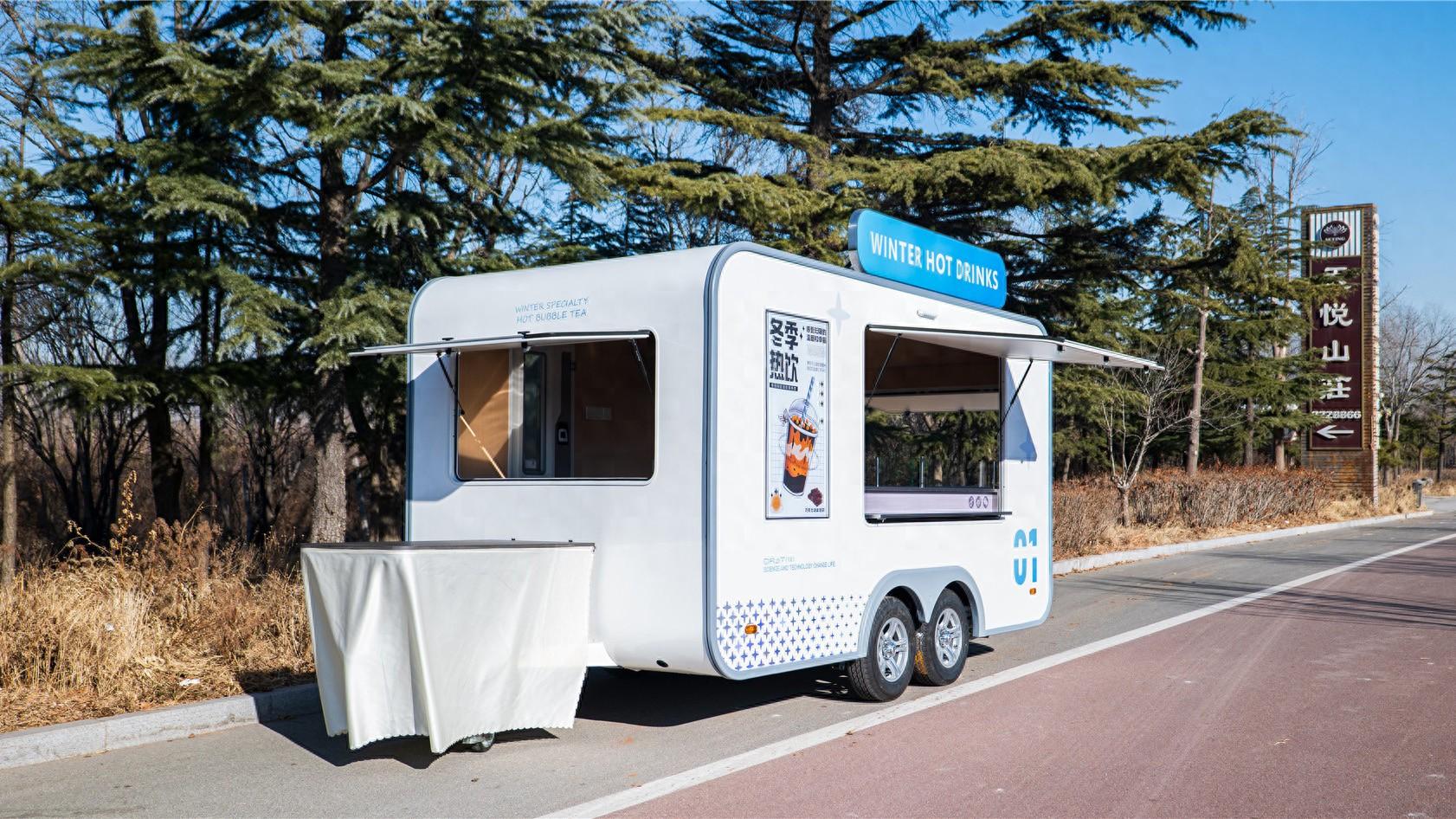 3月29日成都房车展,桔子拖挂餐车亮相,摆摊经济秒变流量经济